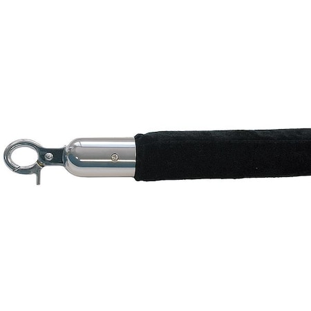 Barrier Rope, Velour, 8 ft L