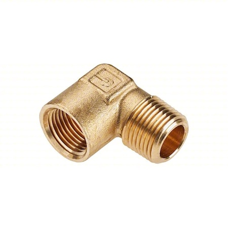 Elbow 90 deg.,3/8",NPT,1000 psi,Brass