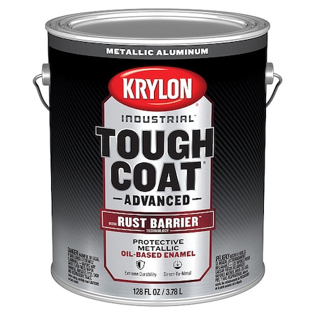 Exterior Protective Coating, Oil/Alkyd Base, Aluminum, 1 gal