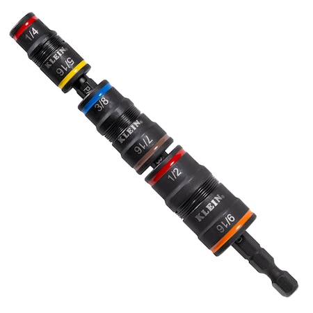 Double Ended Nutsetter, L-5", Steel, 7-in-1