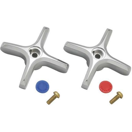 Faucet Handle, Polished Chrome