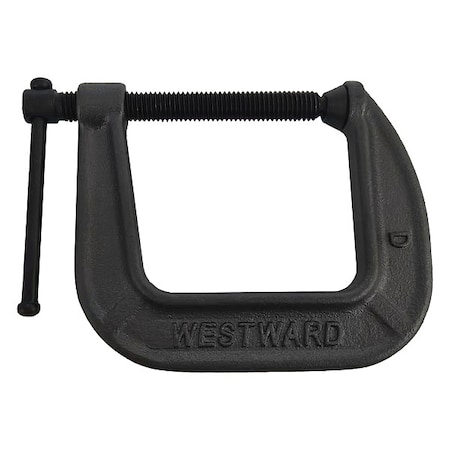 C-Clamp,J.O. 2 1/2",T.D. 2 1/2",1005 lb