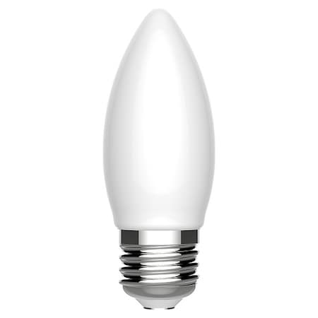 LED Bulb Decorative,3 5/6 in L,3.5 W,PK2