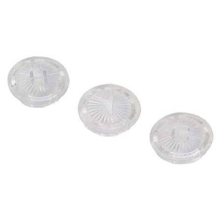 Index Buttons, 1-1/16 in. Size, Chrome