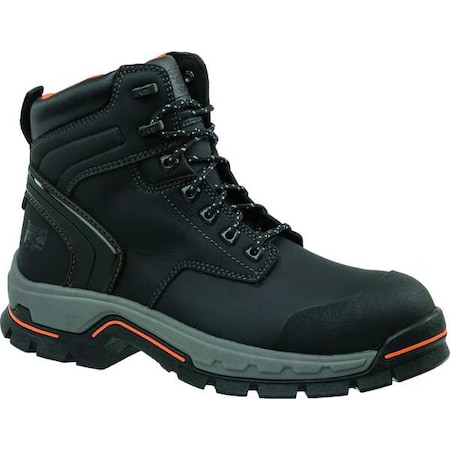 Men's 6-Inch Work Boot, 10 1/2 M, Black, TB11064A