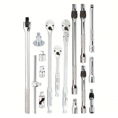 Hand Ratchet Set,Steel,20 in L, 3/8 in