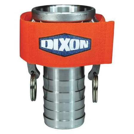2" W x 24" L Loc-King Cam Arm Hook-and-Loop Orange Fastener Strap