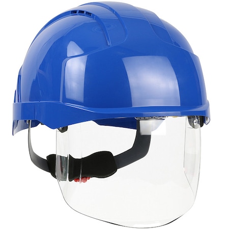 Safety Helmet, JSP, ABS, 6 Point Ratchet, Type 1, Class C, Blue
