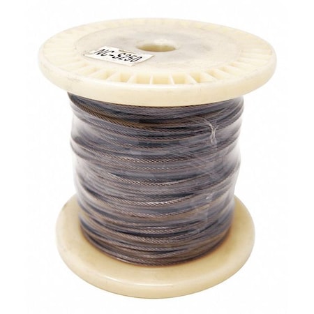 Netting Perimeter Cable,5" L,Silver