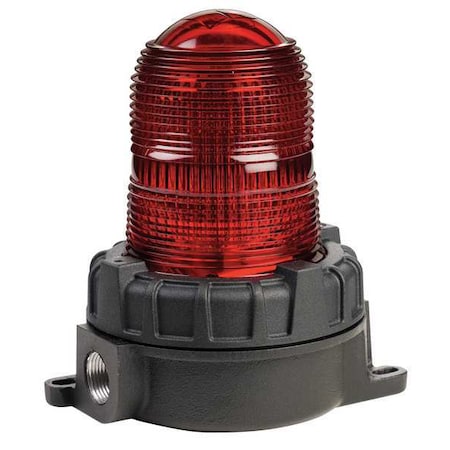 Warning Light, Strobe, Red, 120VAC