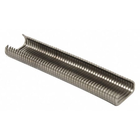 Wire Crimps,3/4" L,Silver,PK2500