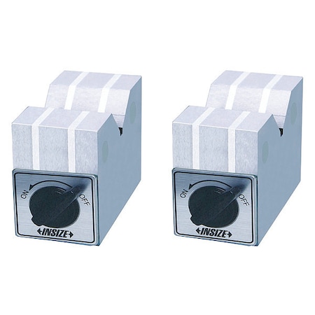 Magnetic V-Block Set,V Block Shape,Steel