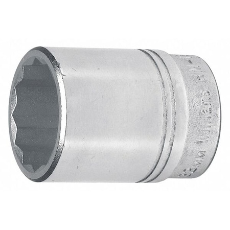 3/4" Drive, 19mm Metric Socket, 12 Points