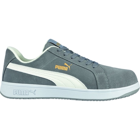 Women's Athletic Shoe, Grey, White, 9 1/2, 640125