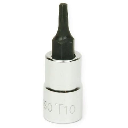 1/4" Drive, T15 SAE Socket, Torx Bit 1/4" D,T15
