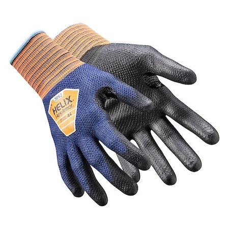 Knit Gloves, Cut Level A4 ,Polyurethane ,Textured ,S 1 PR