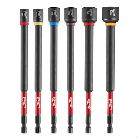 Nutsetter Set,6 in L,Hex
