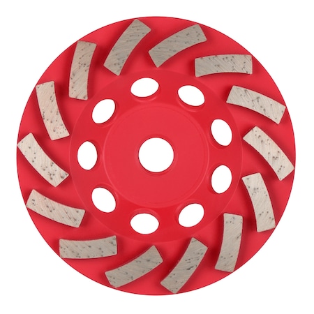 4-1/2" DIAMOND MAX Turbo Diamond Cup Wheel - 14 Segment