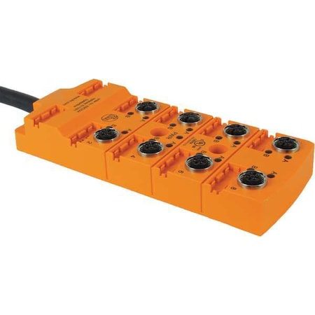 Sensor Wiring Block,8 Pin,Receptacle