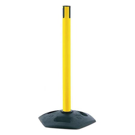 Receiver Post,38 In H,Yellow