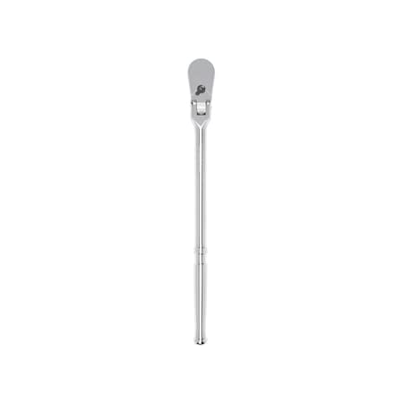 1/2 in Drive 90 Geared Teeth Pear Hand Ratchet, Polished