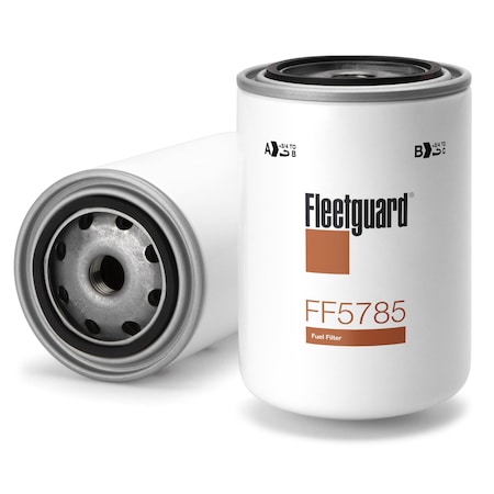 Fuel Filter,5.625 in,Spin-On