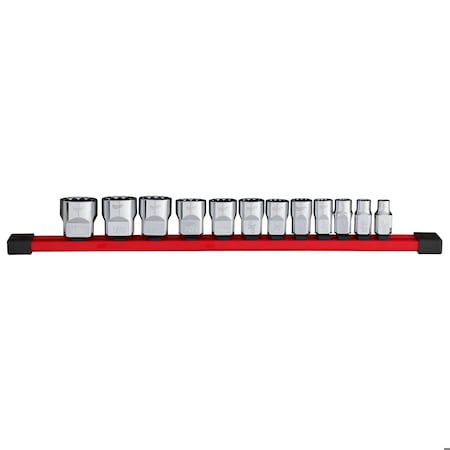 12pc 3/8" Drive 12-Point SAE Socket Set