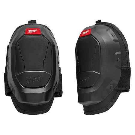 Stabilizer Knee Pad, Foam Pad, HDPE Cap, 1 Straps, Black
