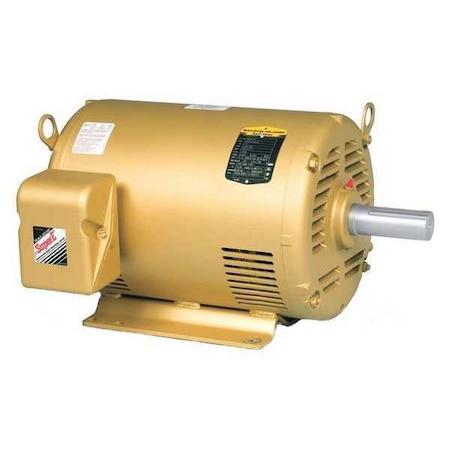 Three-Phase AC Induction Motor, 15 HP, 254T Frame, 230V AC, 460V AC Voltage, 1,770 Nameplate RPM