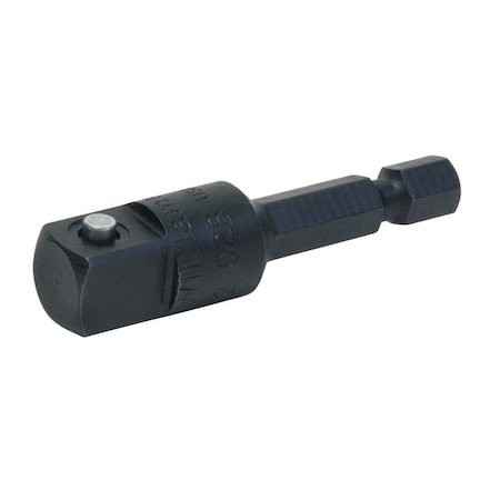3/8" Drive Impact Extension, SAE, 1 pcs, Industrial Black, 2" L