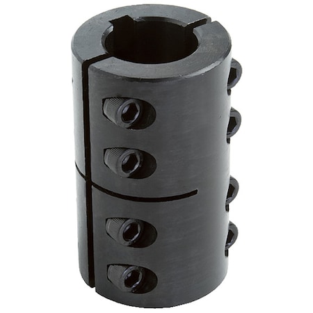 2ISCC-075-062KW Two-Piece Industry Standard Clamping Coupling with Keyway