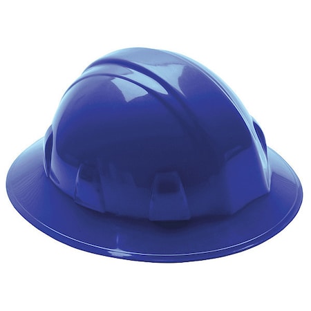 Hard Hat, SL, Polyethylene, 4 Point Ratchet, Type 1, Class E, Blue