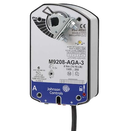 Electric Actuator,70 in.-lb.-40 to 140