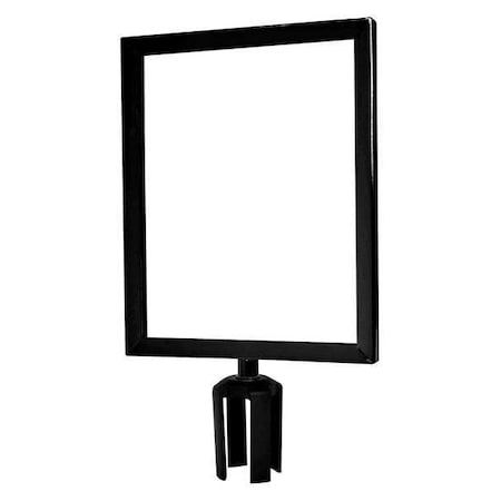 Sign Frame, 14 x 11 In, Black