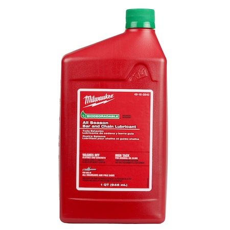 All Season Bar and Chain Lubricant,Quart