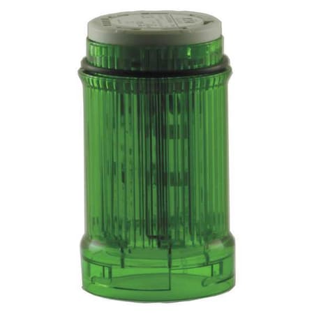 Tower Light Module, 110/120V AC, Green, 43 mm Dia., 3 in Height, LED, SL4 Series