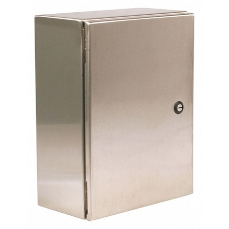 1/4 Turn Latch Electrical Enclosures, 16 in H, 10 in D, 12 in W, 12, 13, 3R, 4, 4X