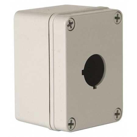 Pushbutton Enclosure,4.34" H,30mm Hole