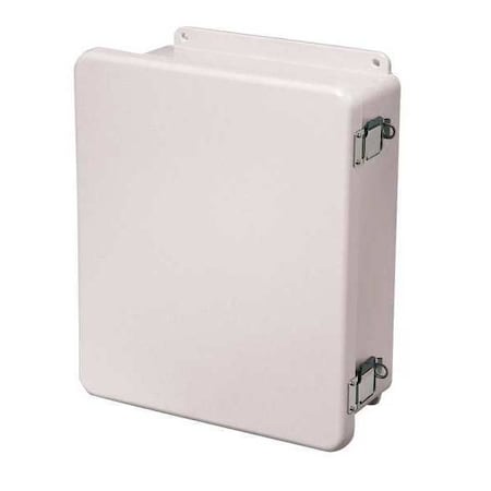 Padlockable Hasp Electrical Enclosures, 17.69 in H, 10.31 in D, 16 in W, 1, 12, 3R, 4X, 6P