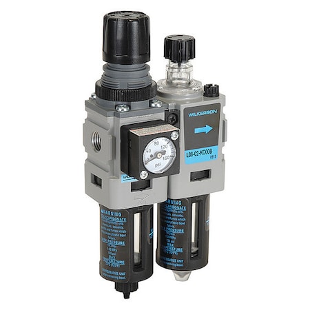 Filter/Regulator Lubricator, 2 pcs, Size - Air Treatment- Subcompact