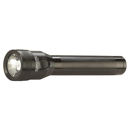 Black Rechargeable LED Industrial Handheld Flashlight, NiMH 3.6V, 500lm