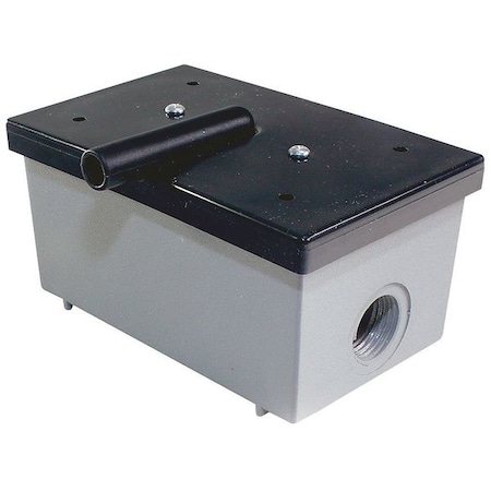 Air Switch,3 Wire,NO/NC Contacts,Metal