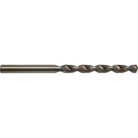 Q-Cobalt 135 Degree Wide Land Parabolic Taper Length Drill Cleveland 2575 Straw HSS-CO 8%-M42 RHS/RHC 1/8