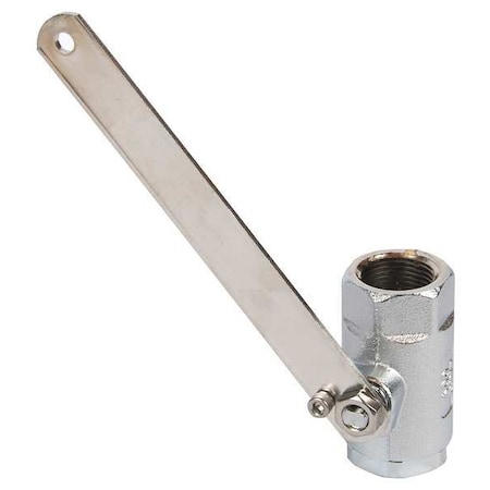 Ball Valve, Brass, Silver, For Use With, Shower