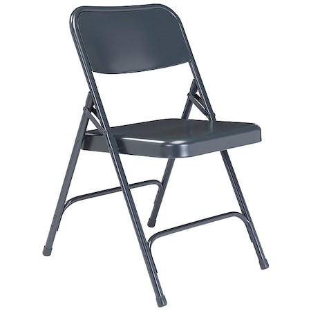 Folding Chair,Blue,18-1/4 In.,PK4