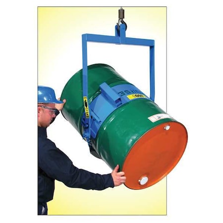 Drum Carrier,55 gal.,800 lb.,Manual Tilt