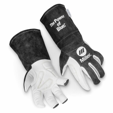 Classic Welding Gloves, Gauntlet Cuff, Wing Thumb, Premium Sheepskin, M, 1 PR