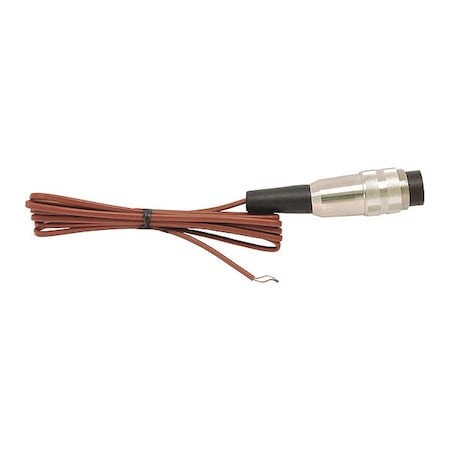 Probe,White,1.5mm dia. Stem,Exposed Bead
