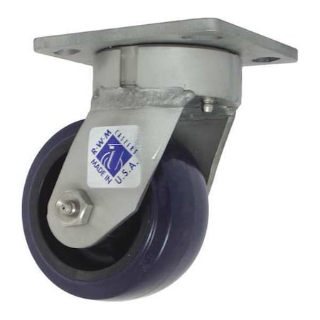 Kngpnlss Swvl Plt Cstr,Polyurthn,900 lb