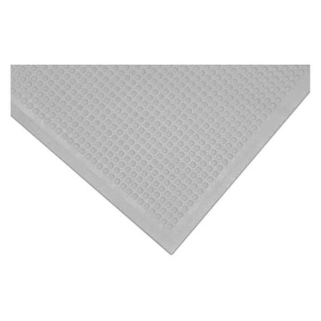Autoclavable Mat, Nitrile Rubber, 5/32 in Thick, Gray, 2 ft W x 3 ft L
